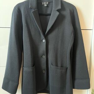 J Crew Waisted sweater-blazer with stretch